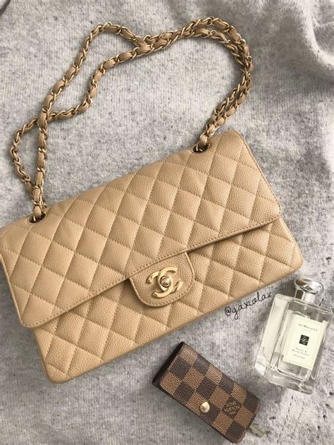 chanel flap beige|original chanel classic flap bag.